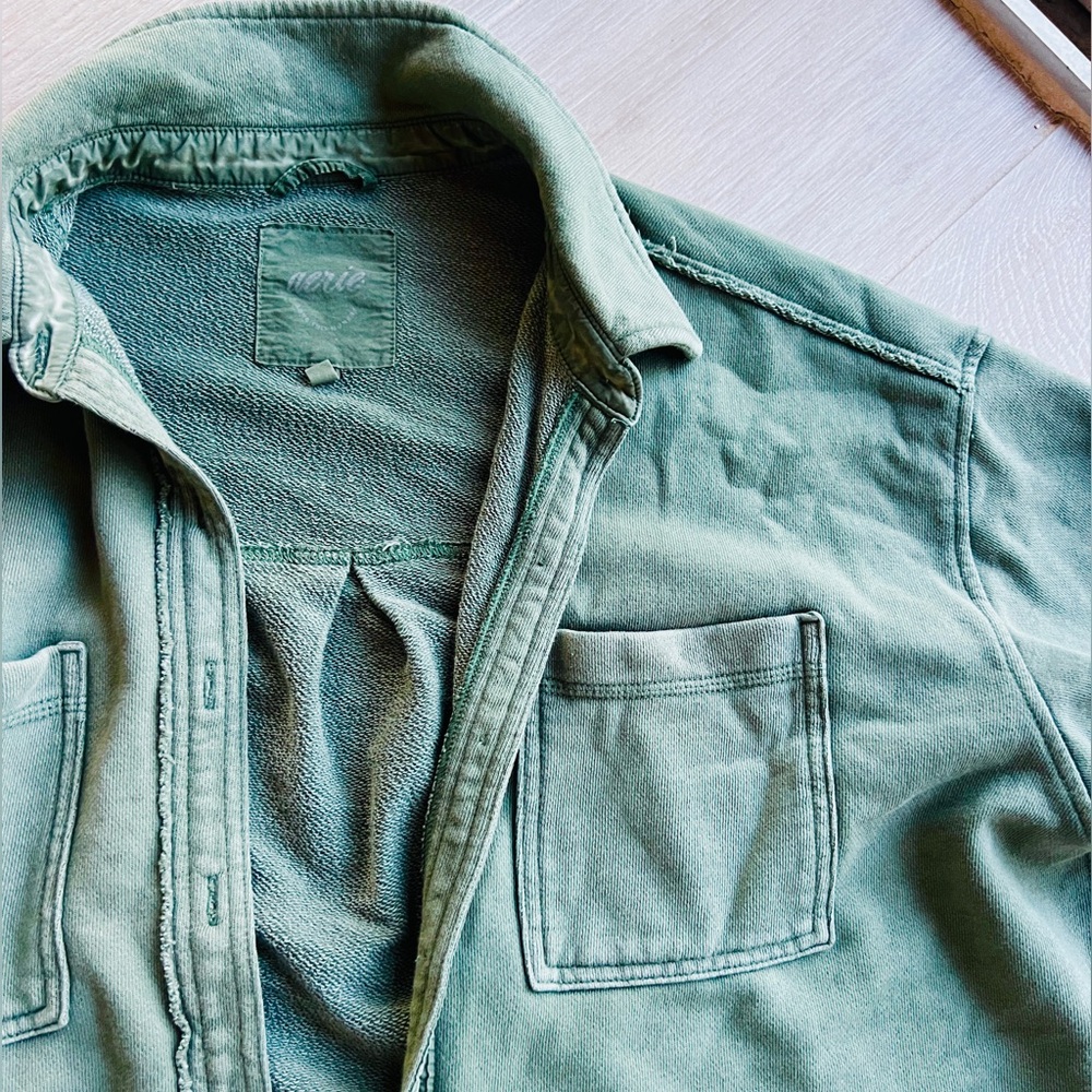 Aerie Olive Utility Jacket